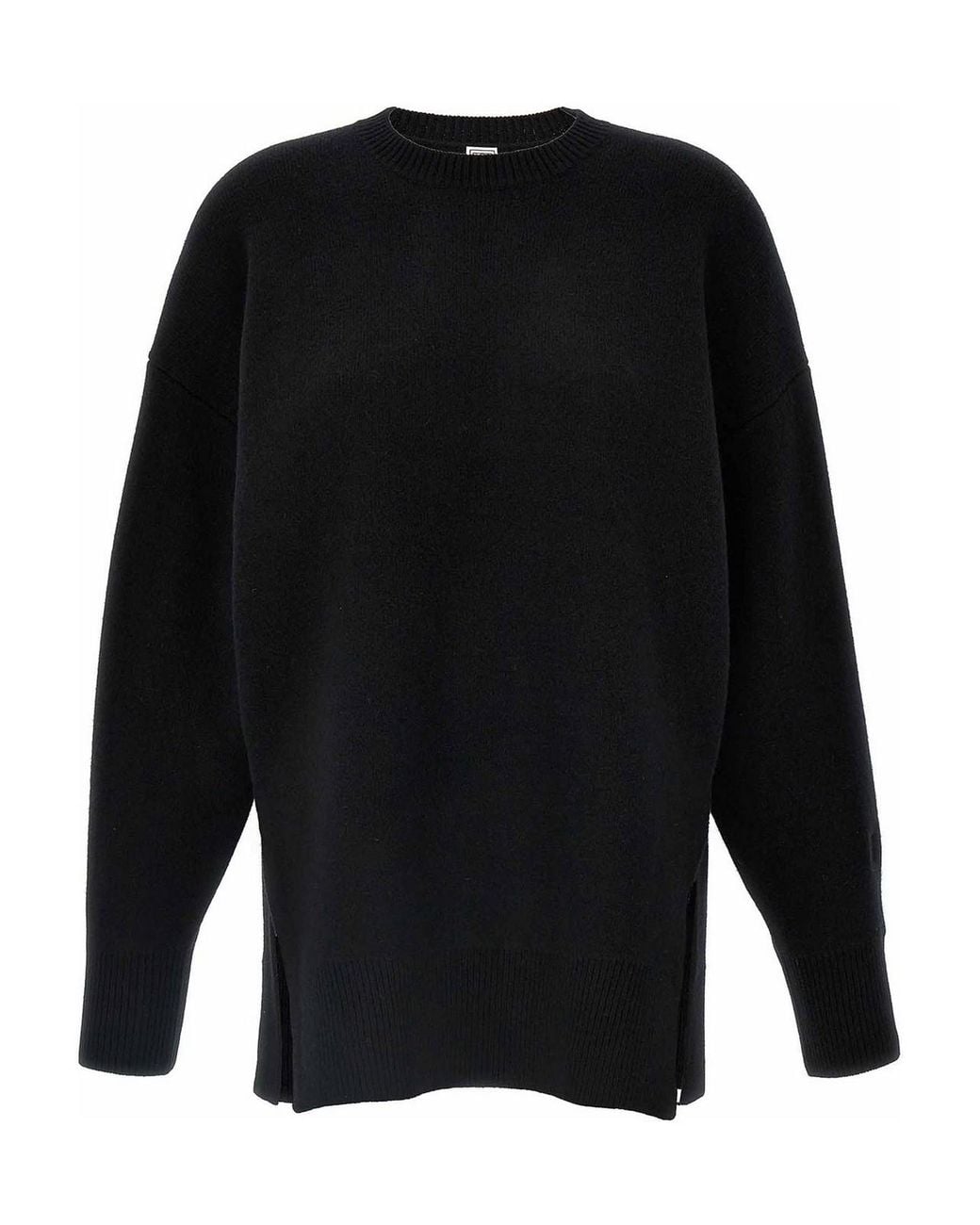 Totême Black Double-Knit Jumper