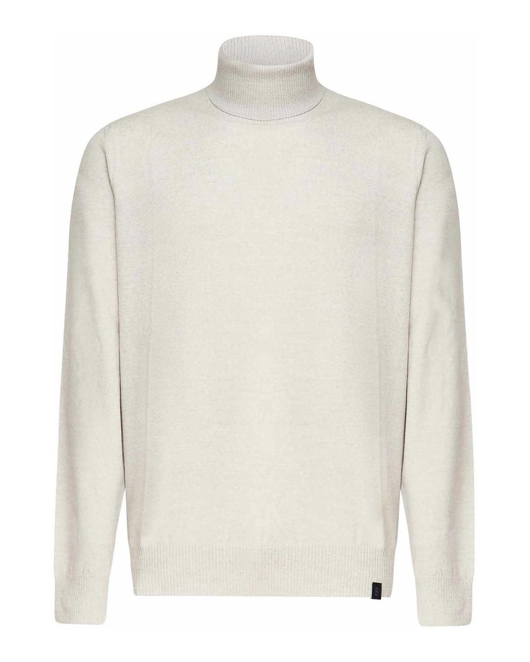 Suéter Cuello Redondo Fay de hombre de color White