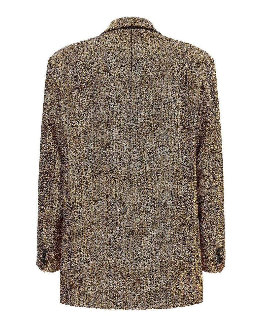 Missoni Brown Sequin Blazer