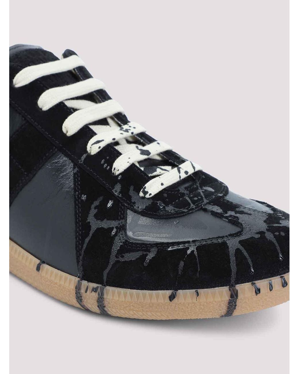 Maison Margiela Black Sneakers for men