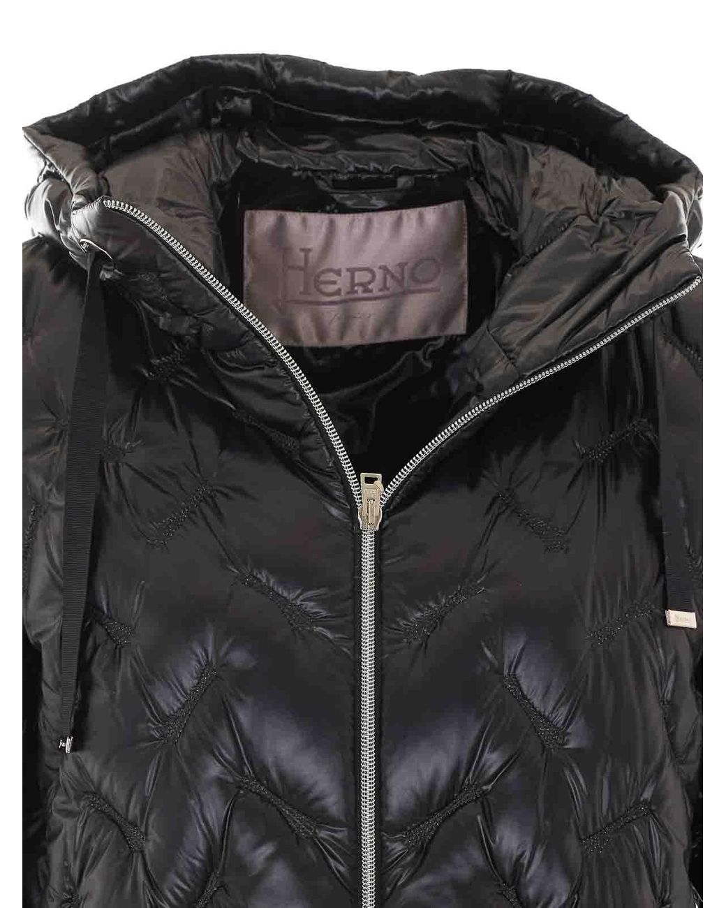 Herno Black Down Jacket