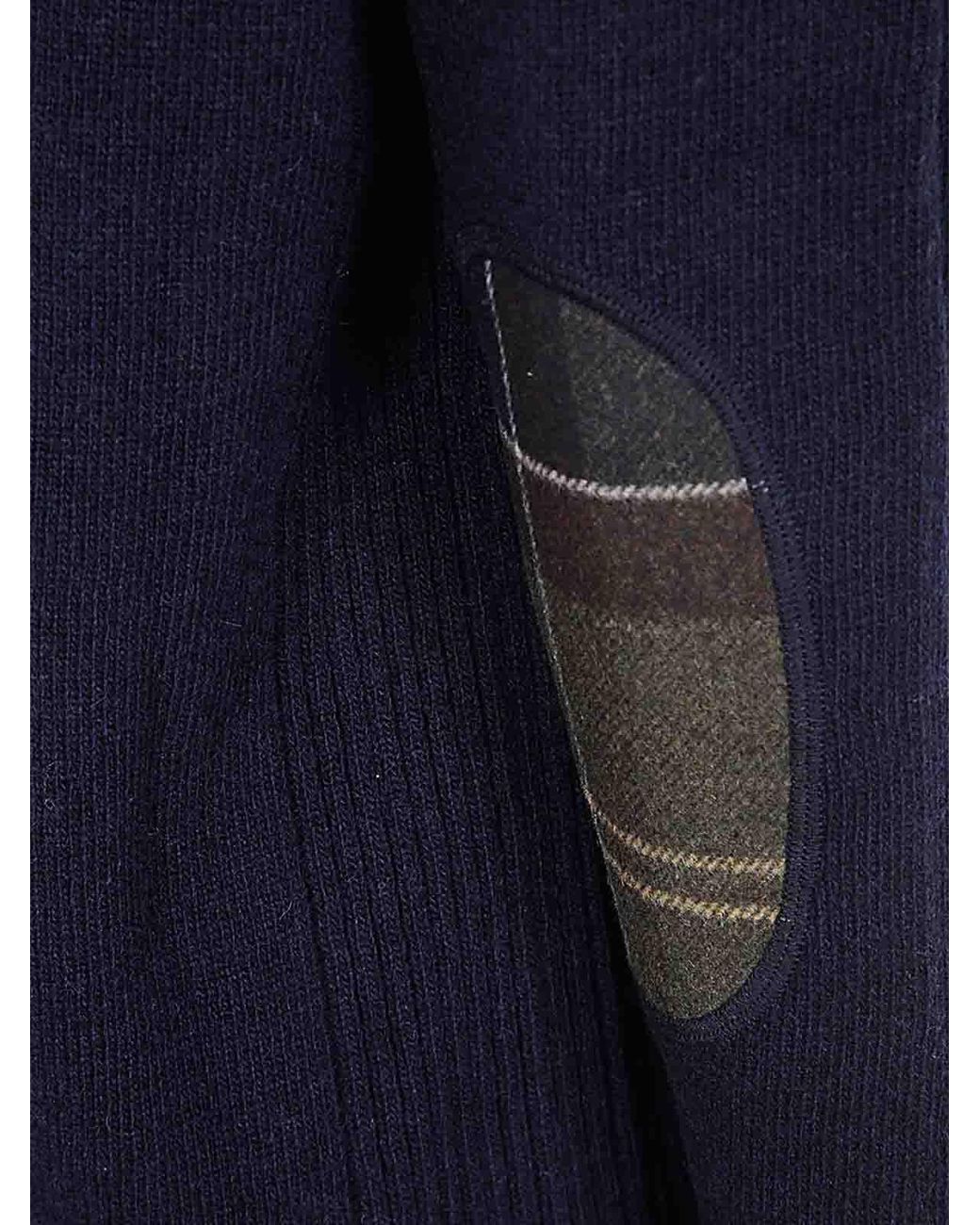 Barbour Blue Turtle Neck for men