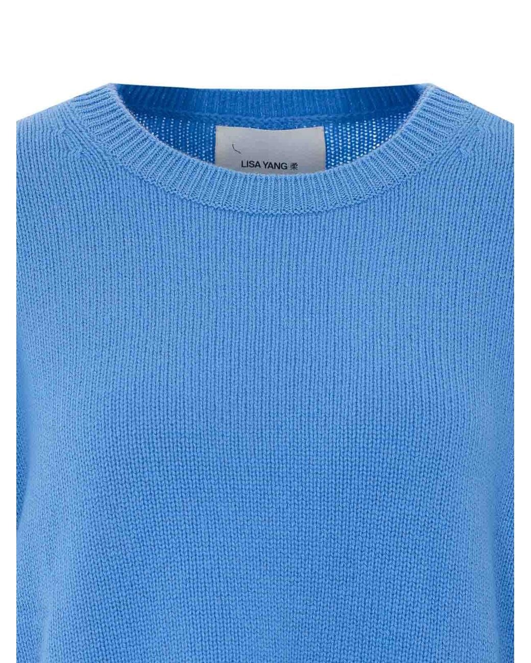 Lisa Yang Blue Mila Sweater