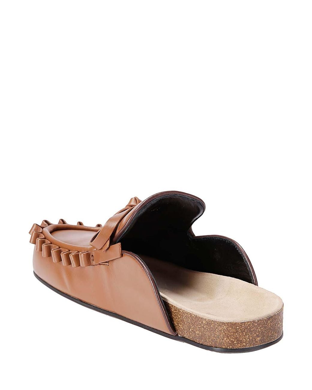 J.W. Anderson Brown Leather Loafers