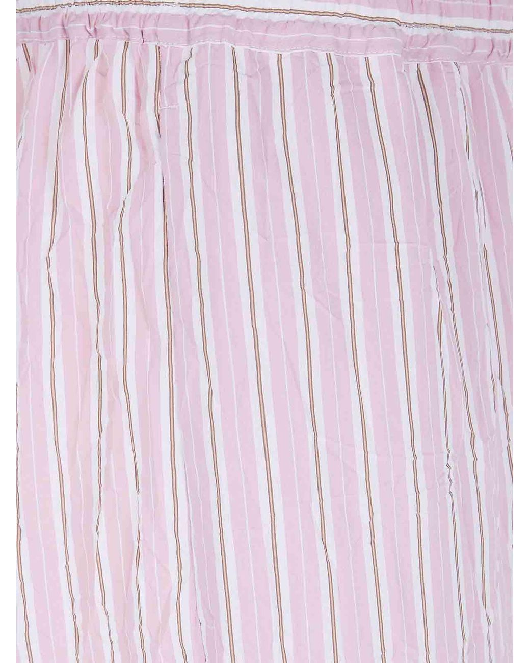 Nuur Pink Striped Trousers for men