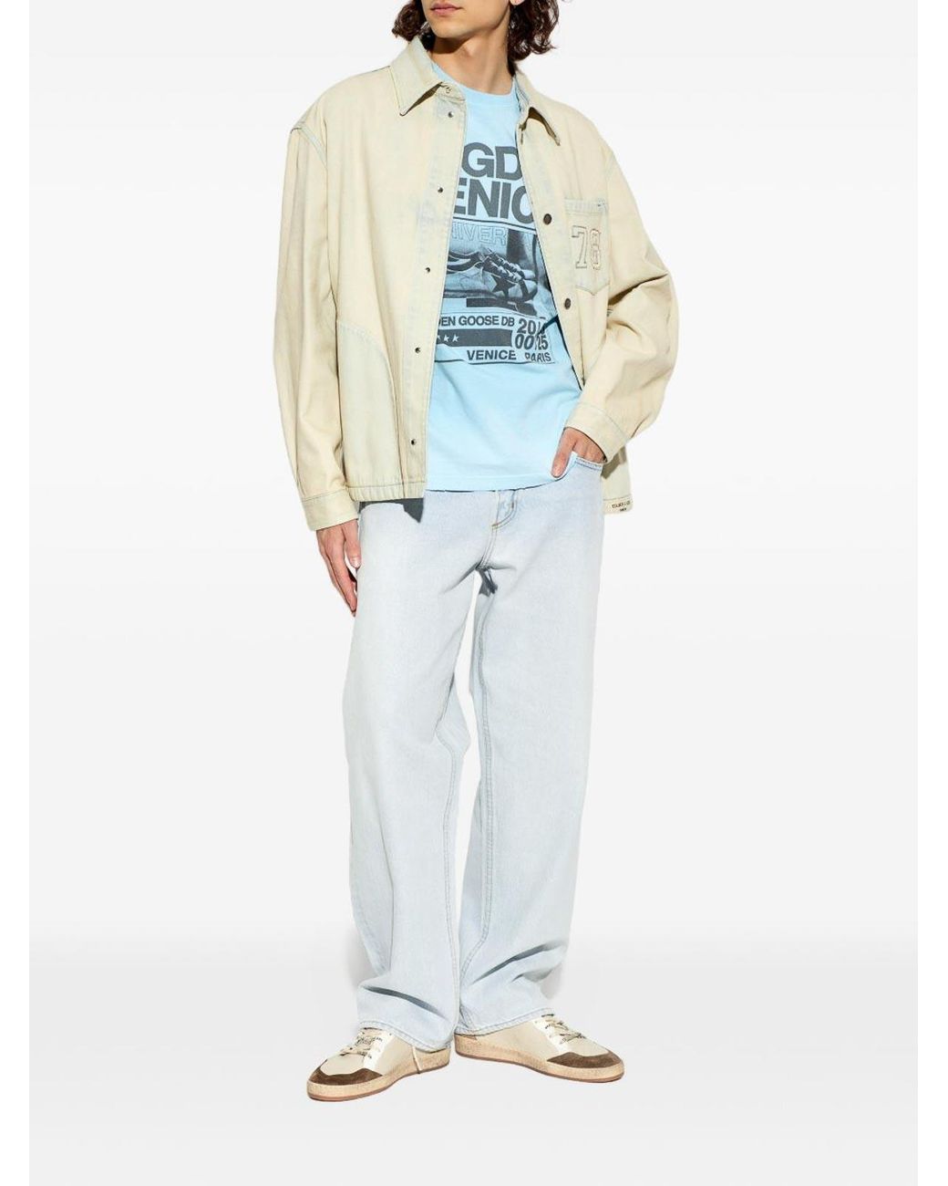 Golden Goose Deluxe Brand White Deluxe Brand Sneakers Ball-Star Star Patch for men