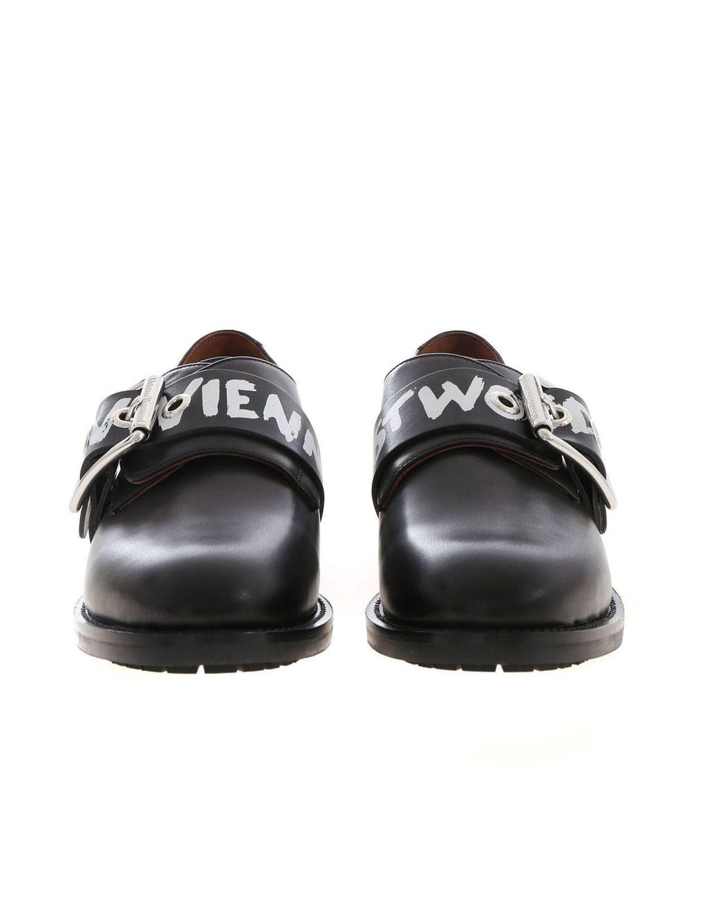 Vivienne Westwood Black Alex Monk Strap