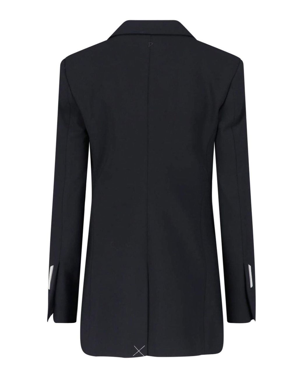 Dondup Black Double-Breasted Suit