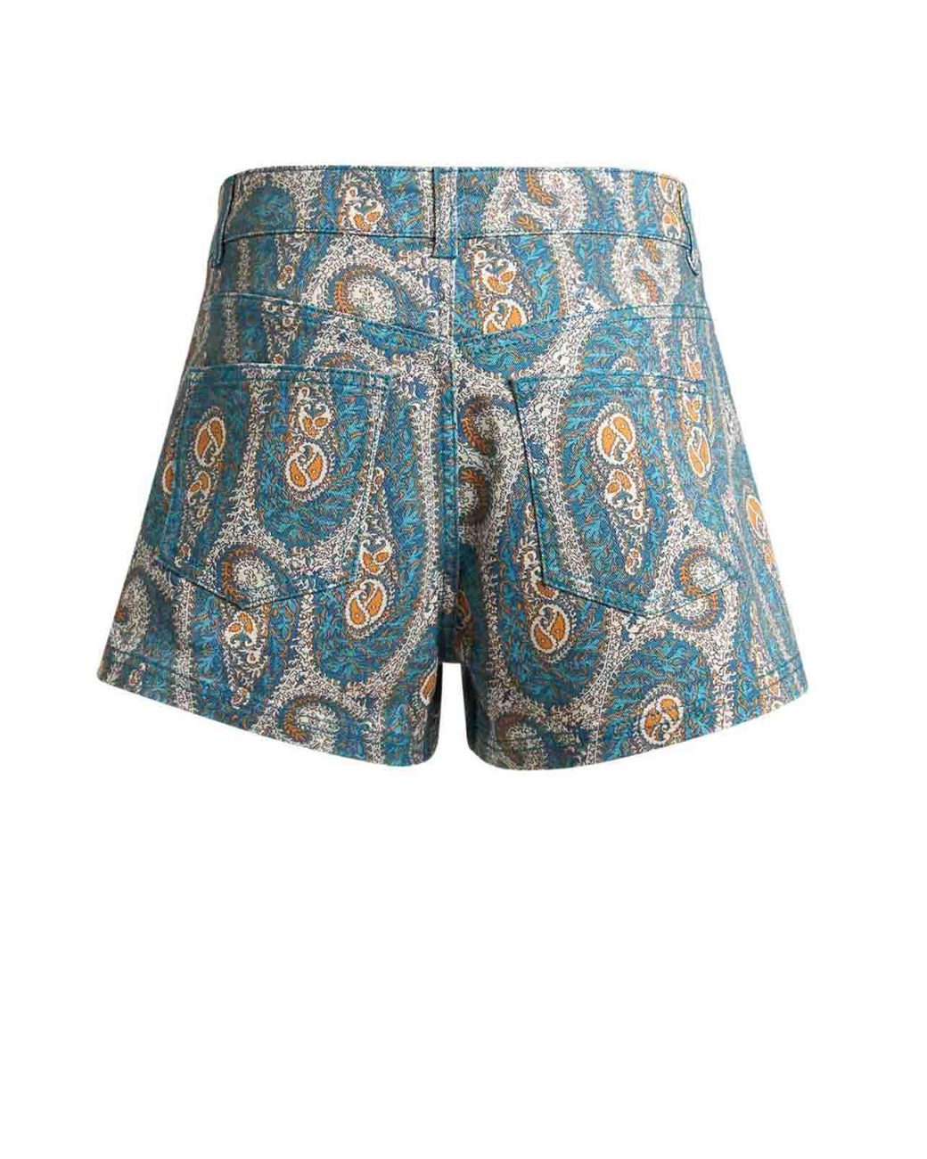Shorts Etro de color Blue