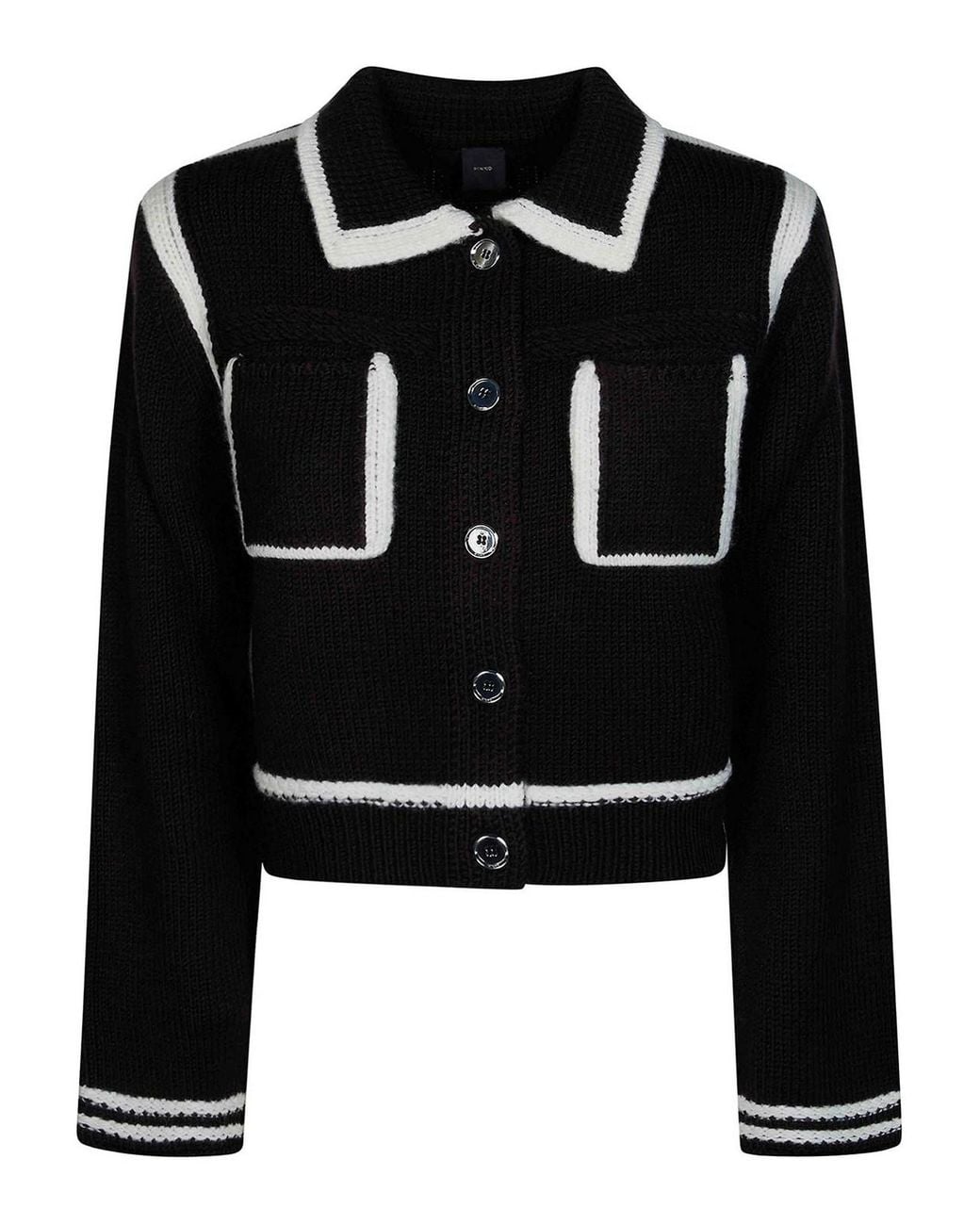 Pinko Black Mini Sulcis Jacket