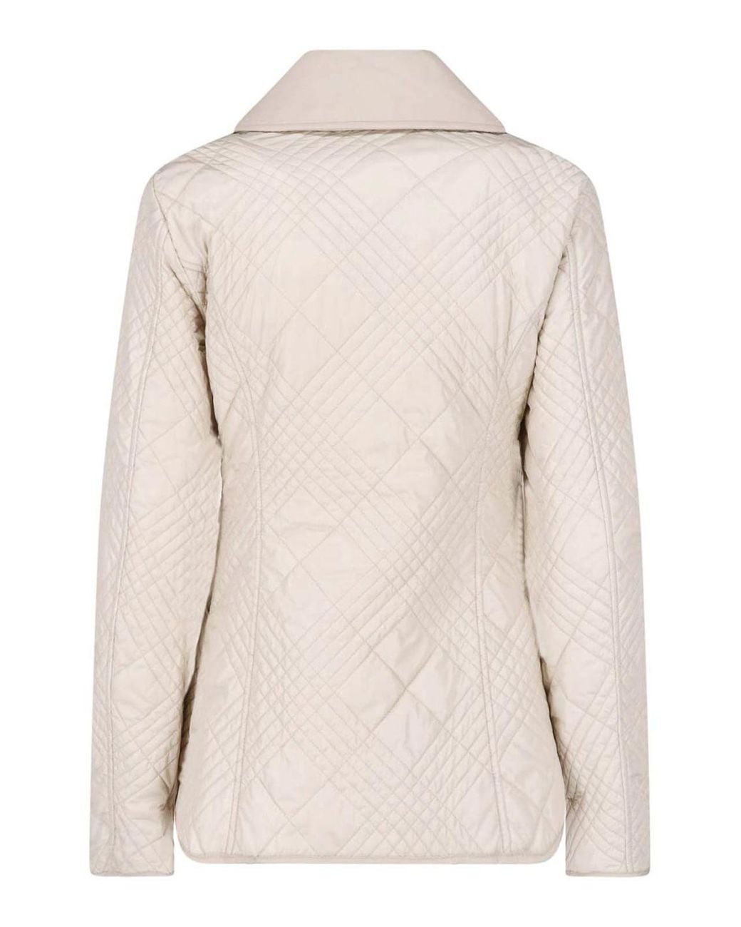 Burberry Natural Quilted Jacket