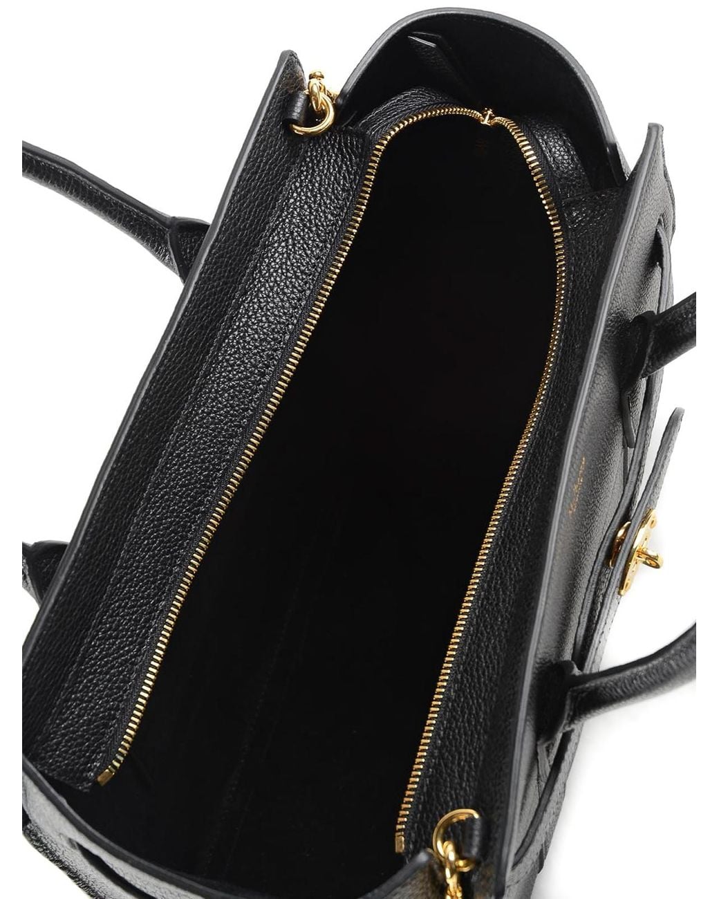 Mulberry Black Shopper