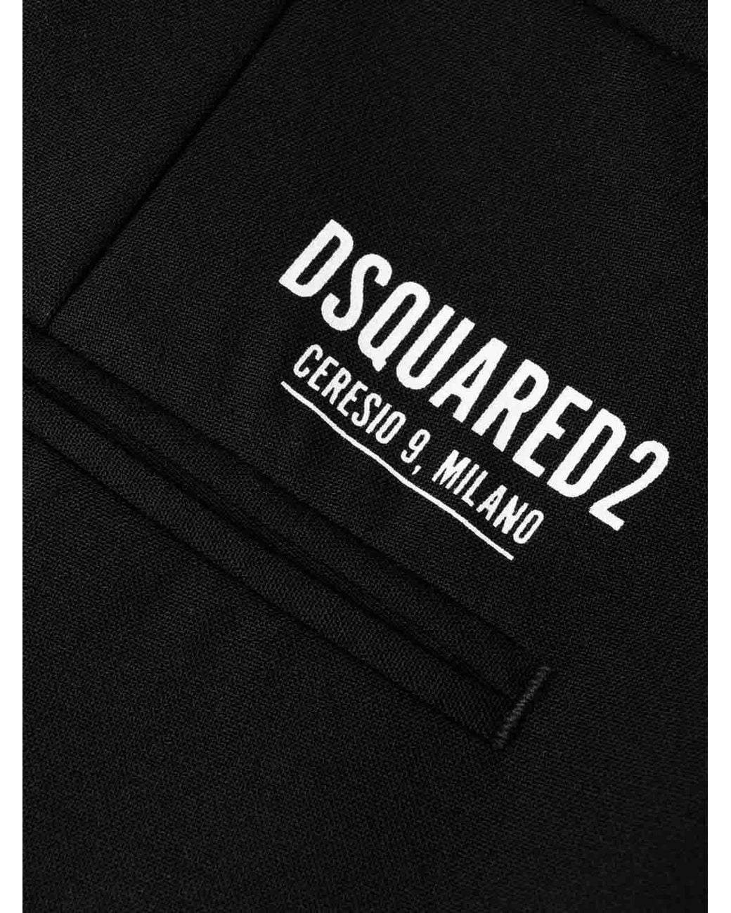 DSquared² Black Trousers for men