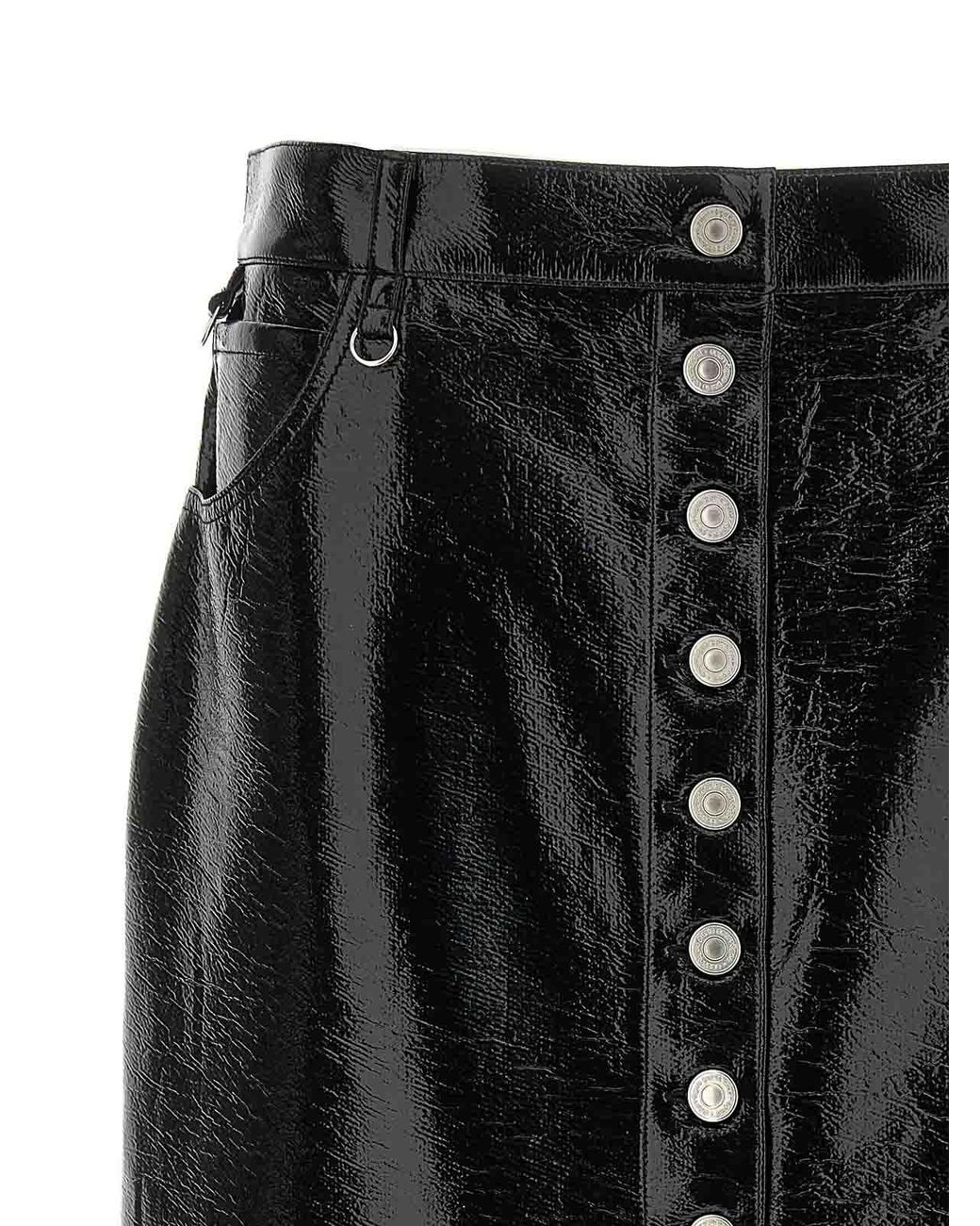 Courreges Black Midi Skirts