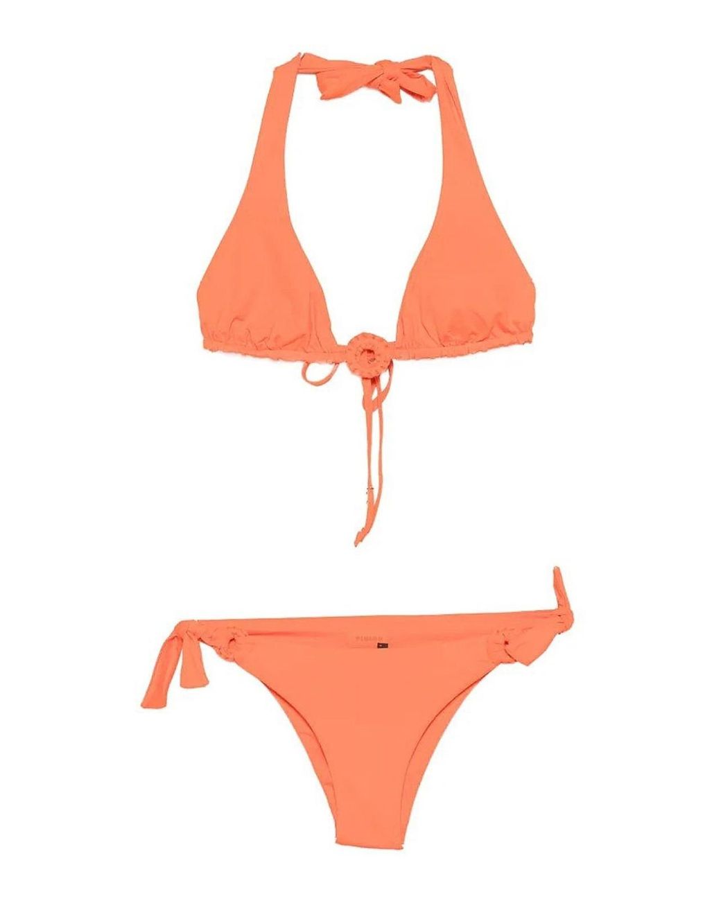 Fisico Orange Coral Bikini Set