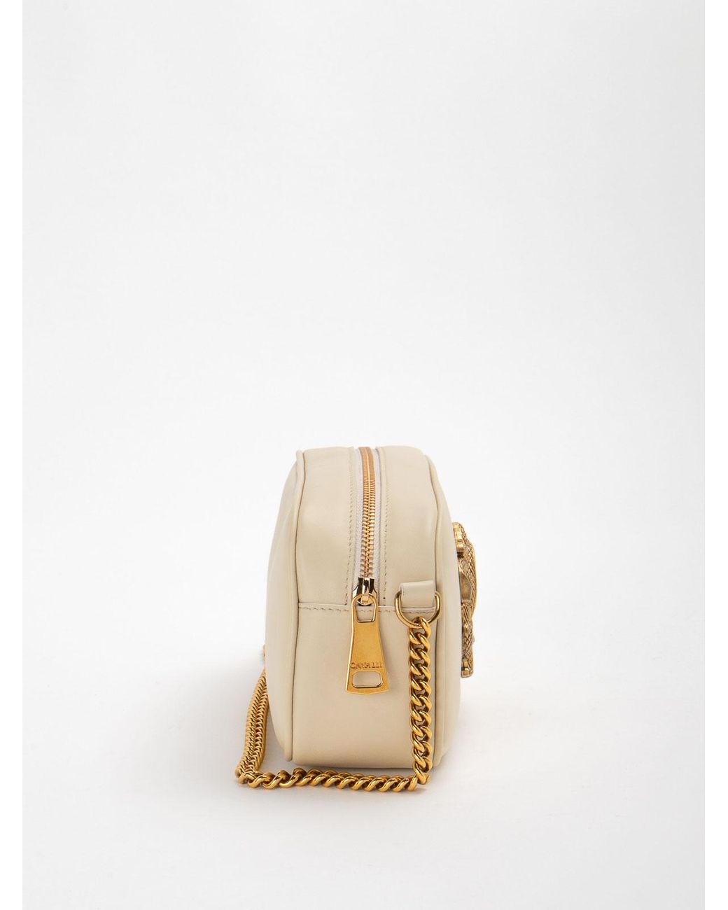Roberto Cavalli Natural Shoulder Bag