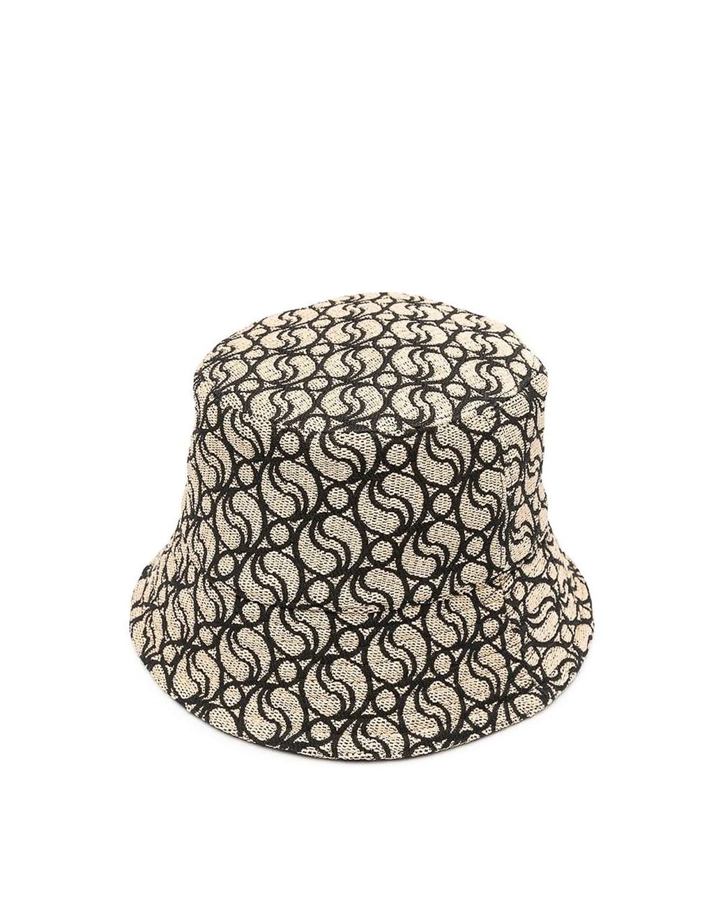 Stella McCartney White Wave Bucket Hat