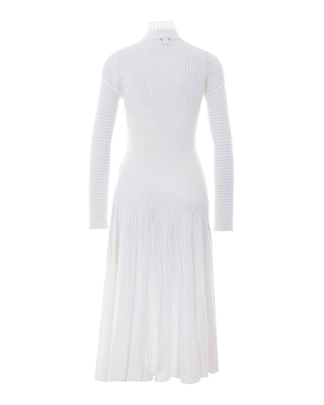 Alaïa White Alaia Twisted Dress
