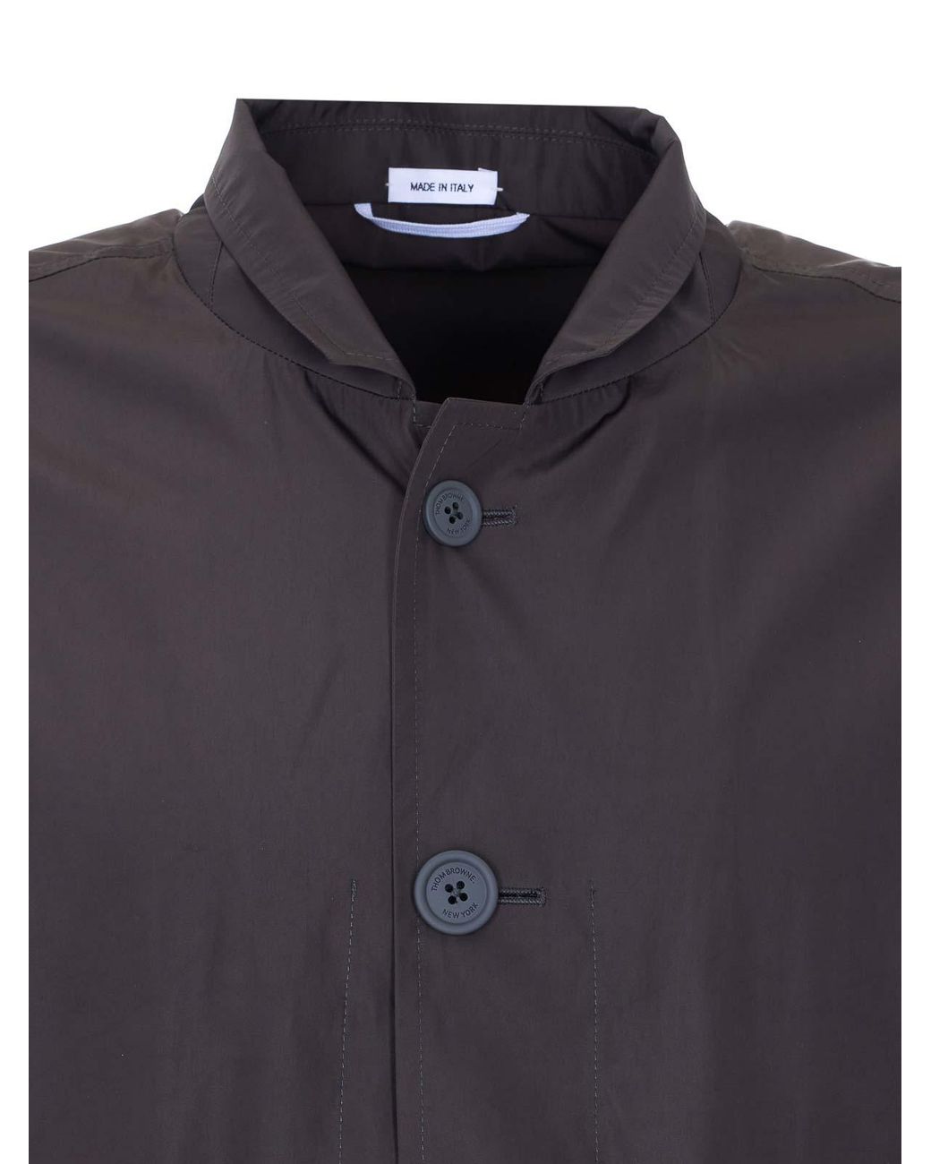 Thom Browne Blue Dark Jacket for men