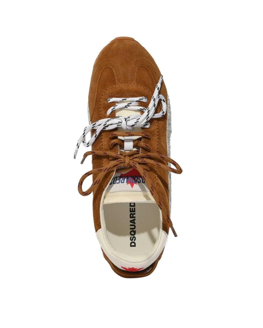 DSquared² Brown Dc-642 Suede Sneakers for men