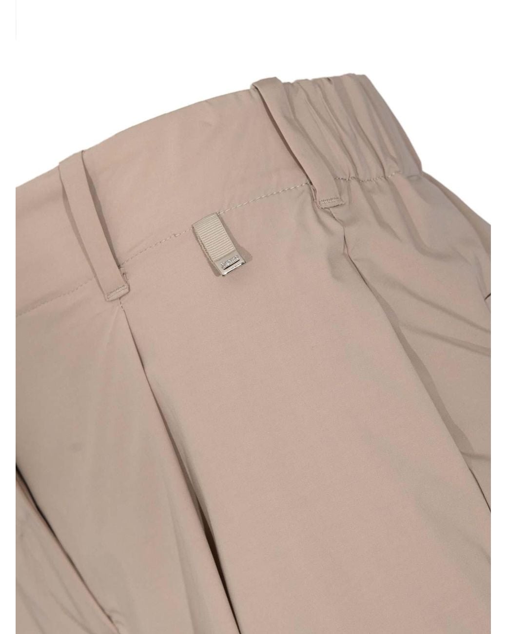 Herno White Pantalone Resort