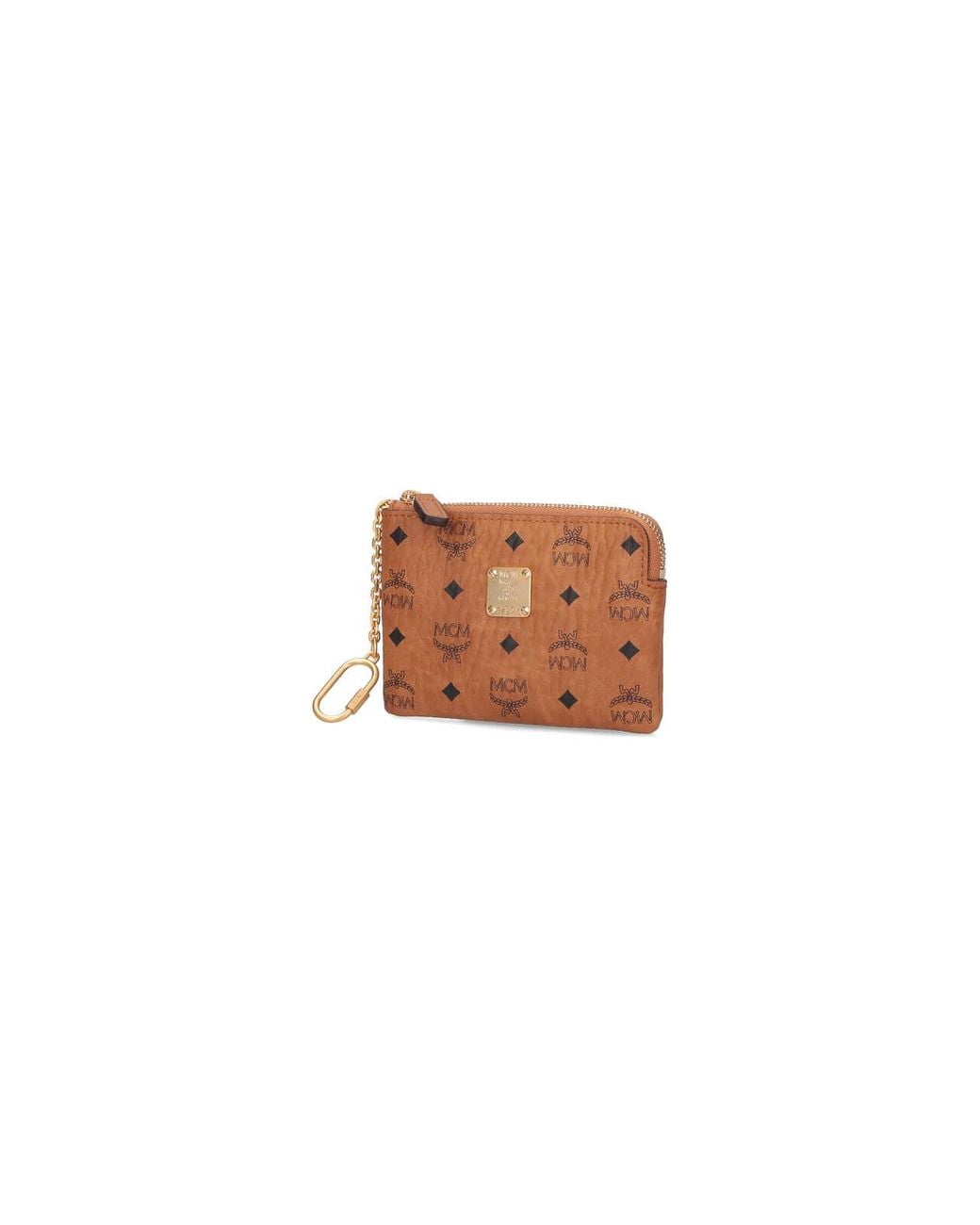 MCM Brown Portamonete Zip