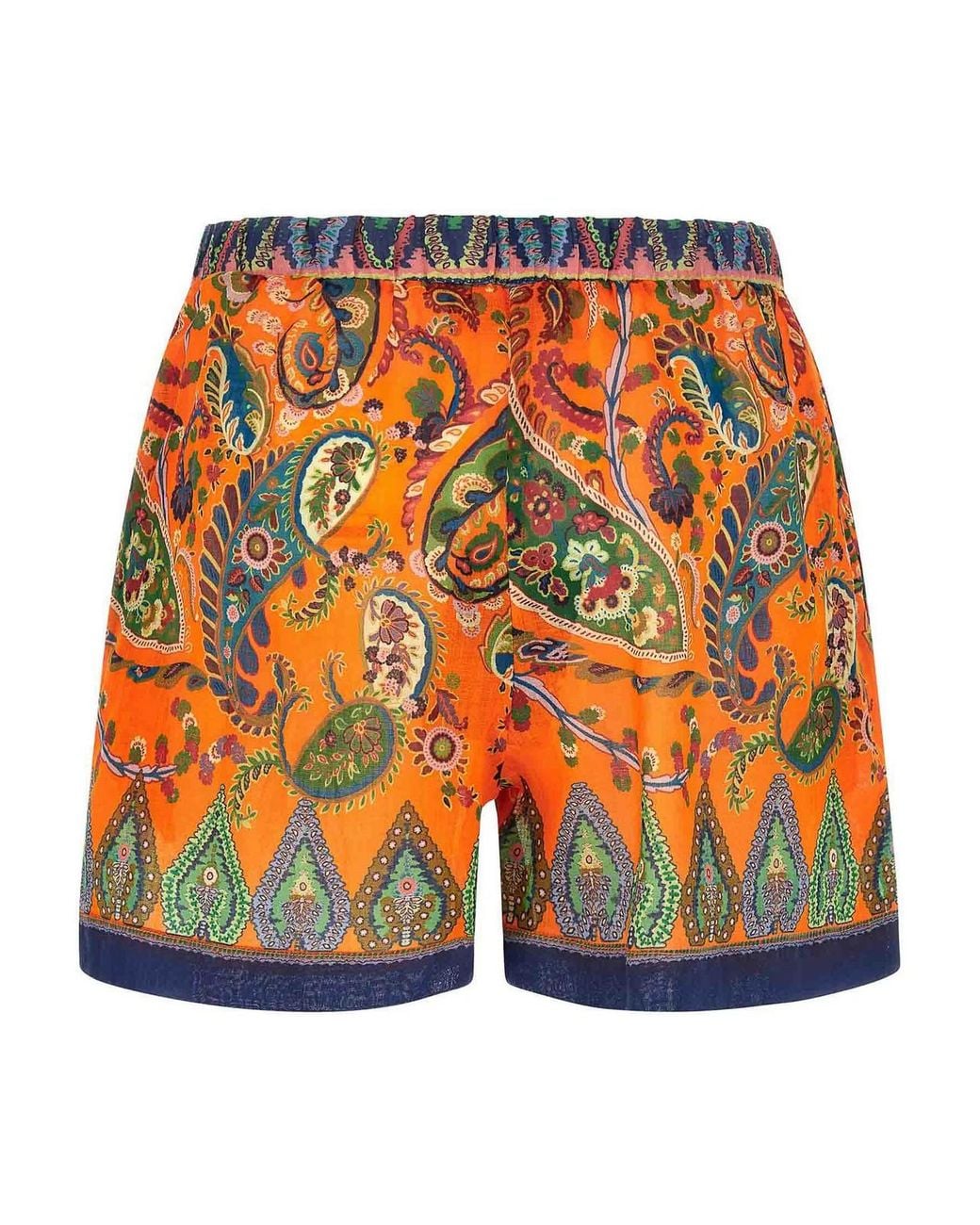 Shorts Etro de color Orange