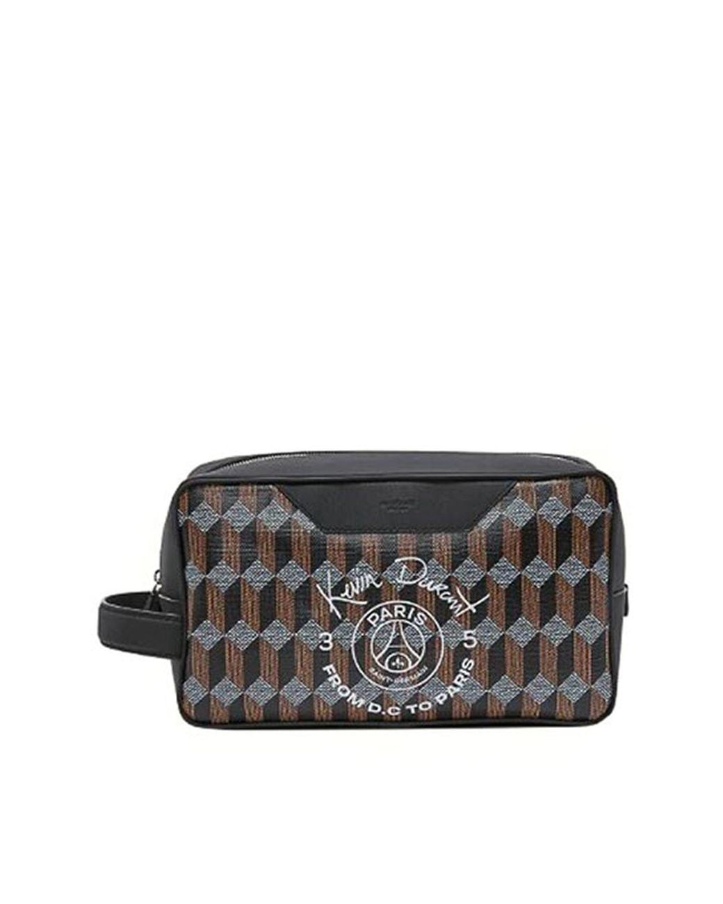 AU DEPART Gray Square Pouch 26