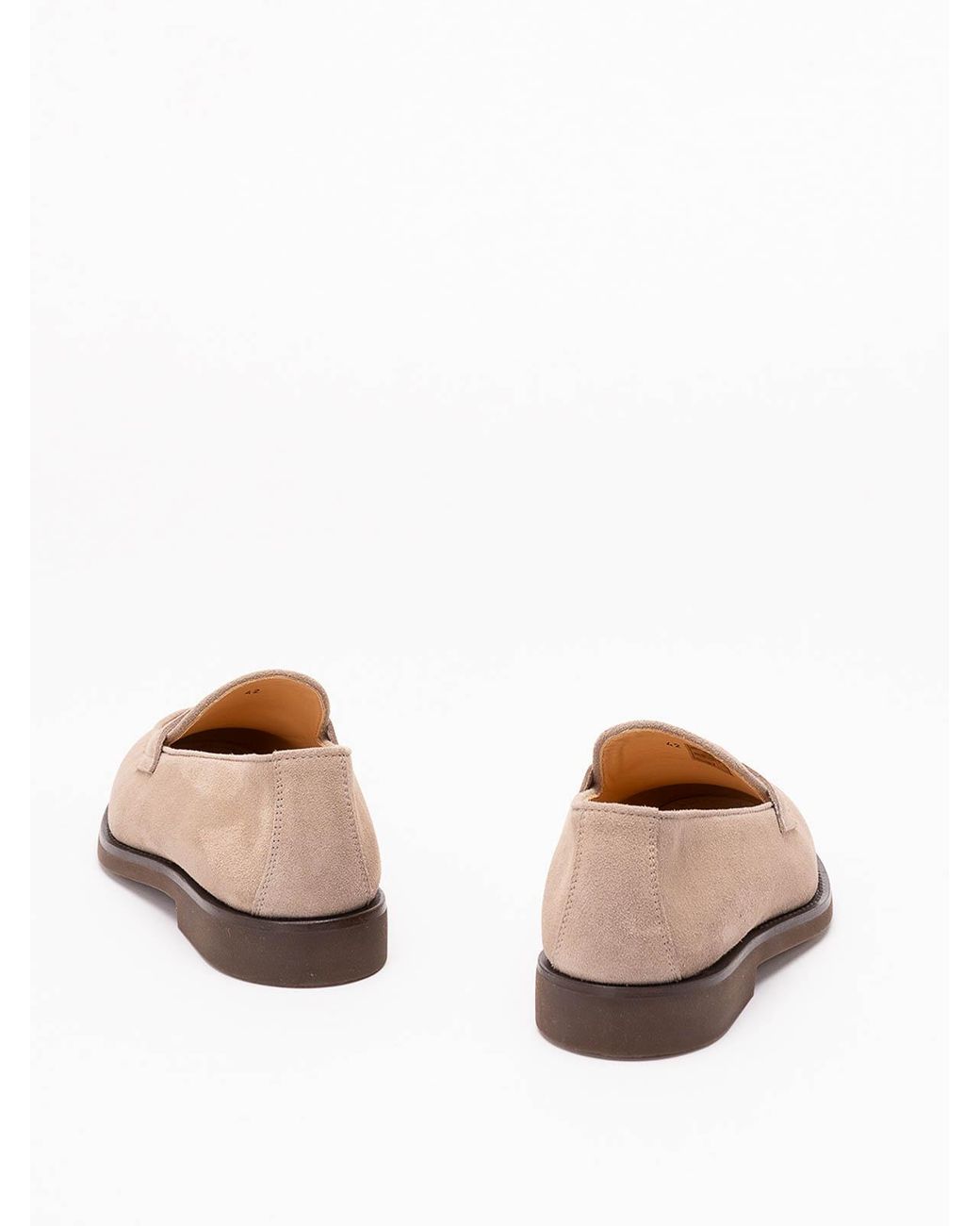 Brunello Cucinelli Gray Loafers for men