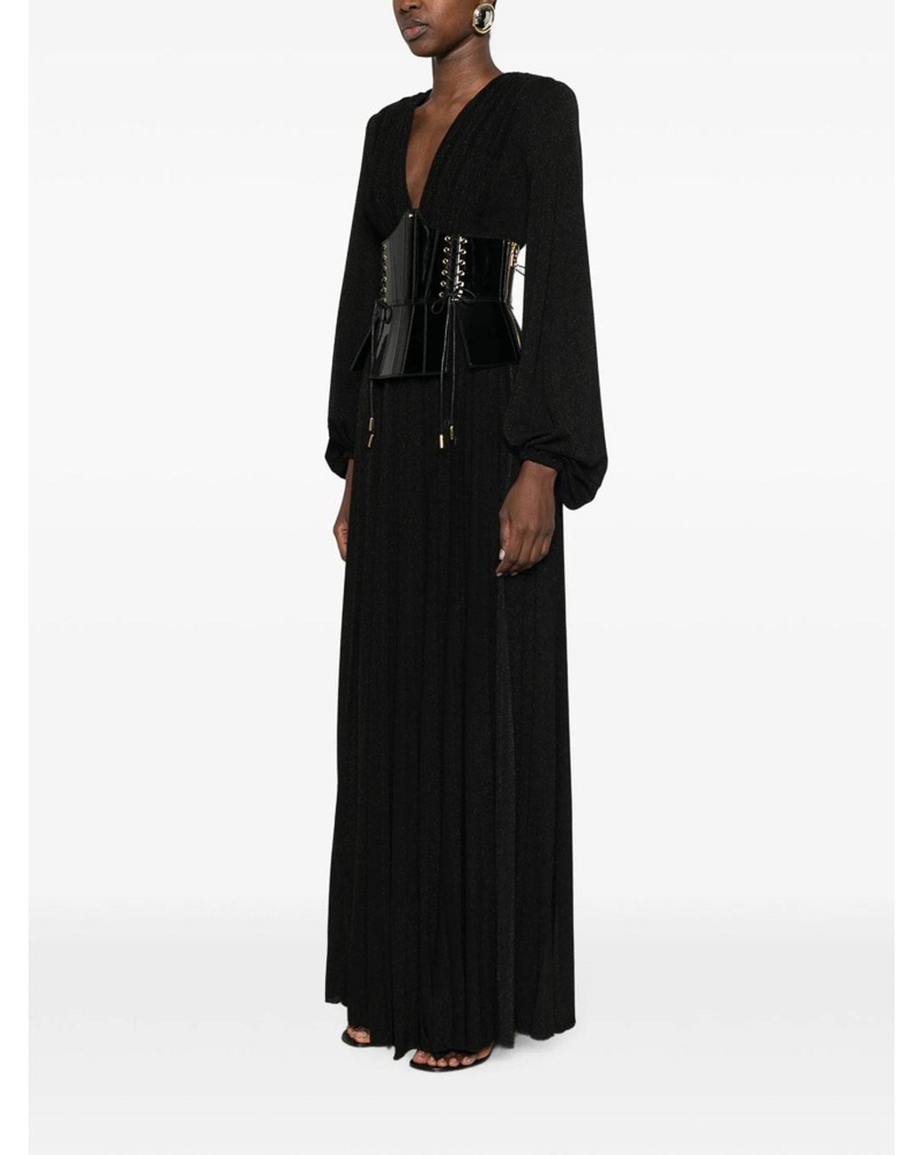 Elisabetta Franchi Black Dress