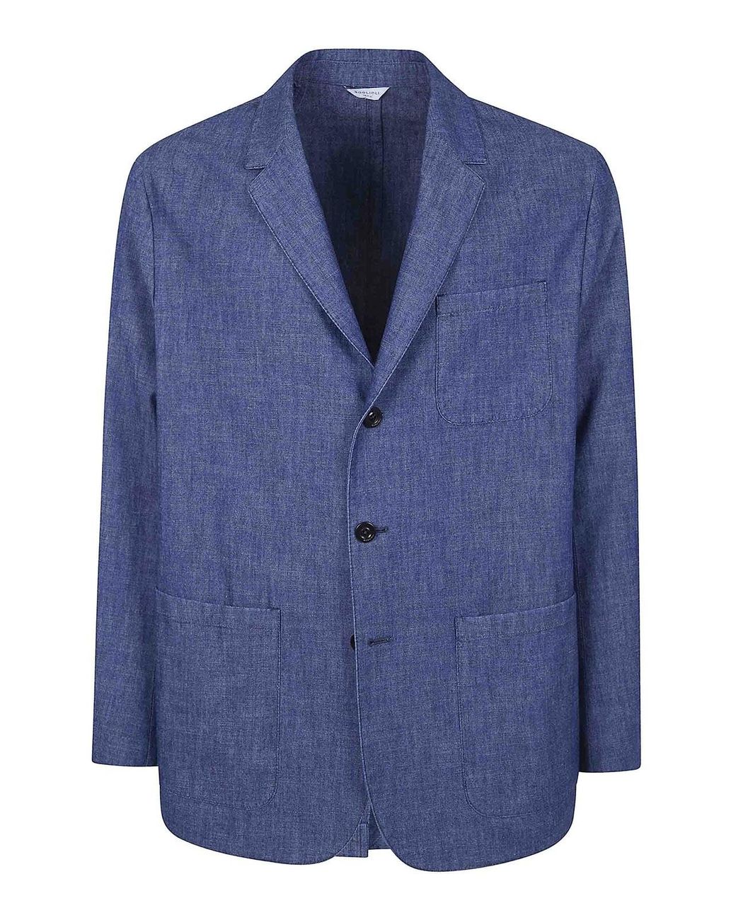 Boglioli Blue Denim Jacket for men