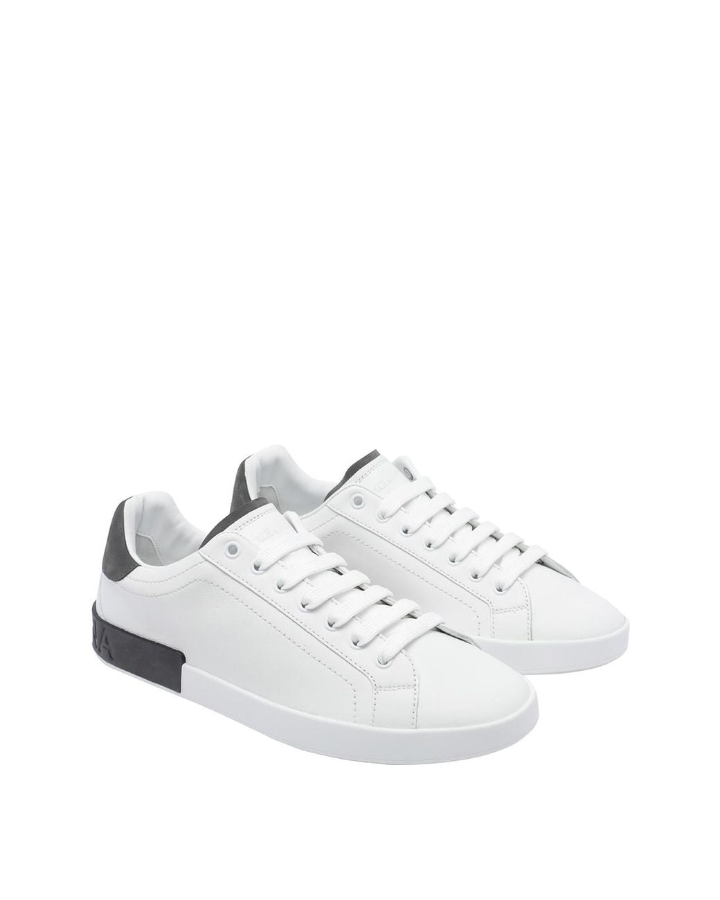 Dolce & Gabbana White Portofino Sneakers for men