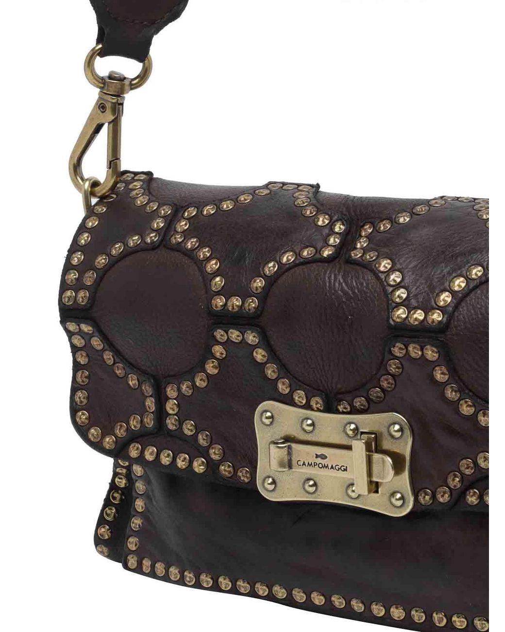 Campomaggi Black Small Agnese Crossbody Bag