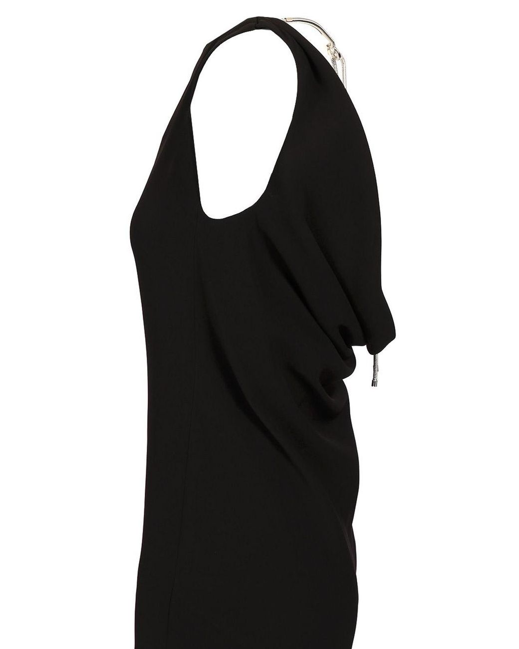 Max Mara Black Long Cady Dress