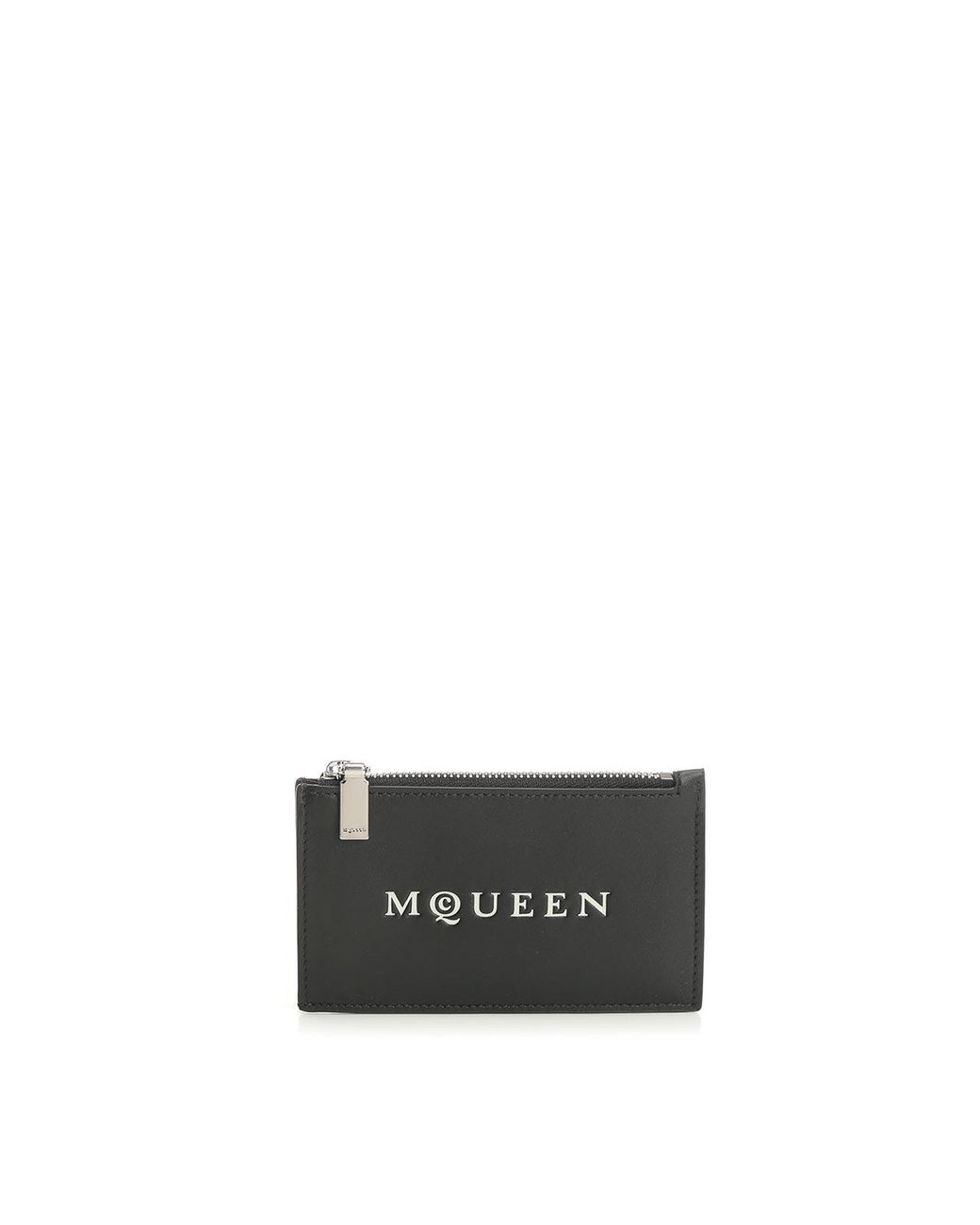 McQueen White Card Holder for men