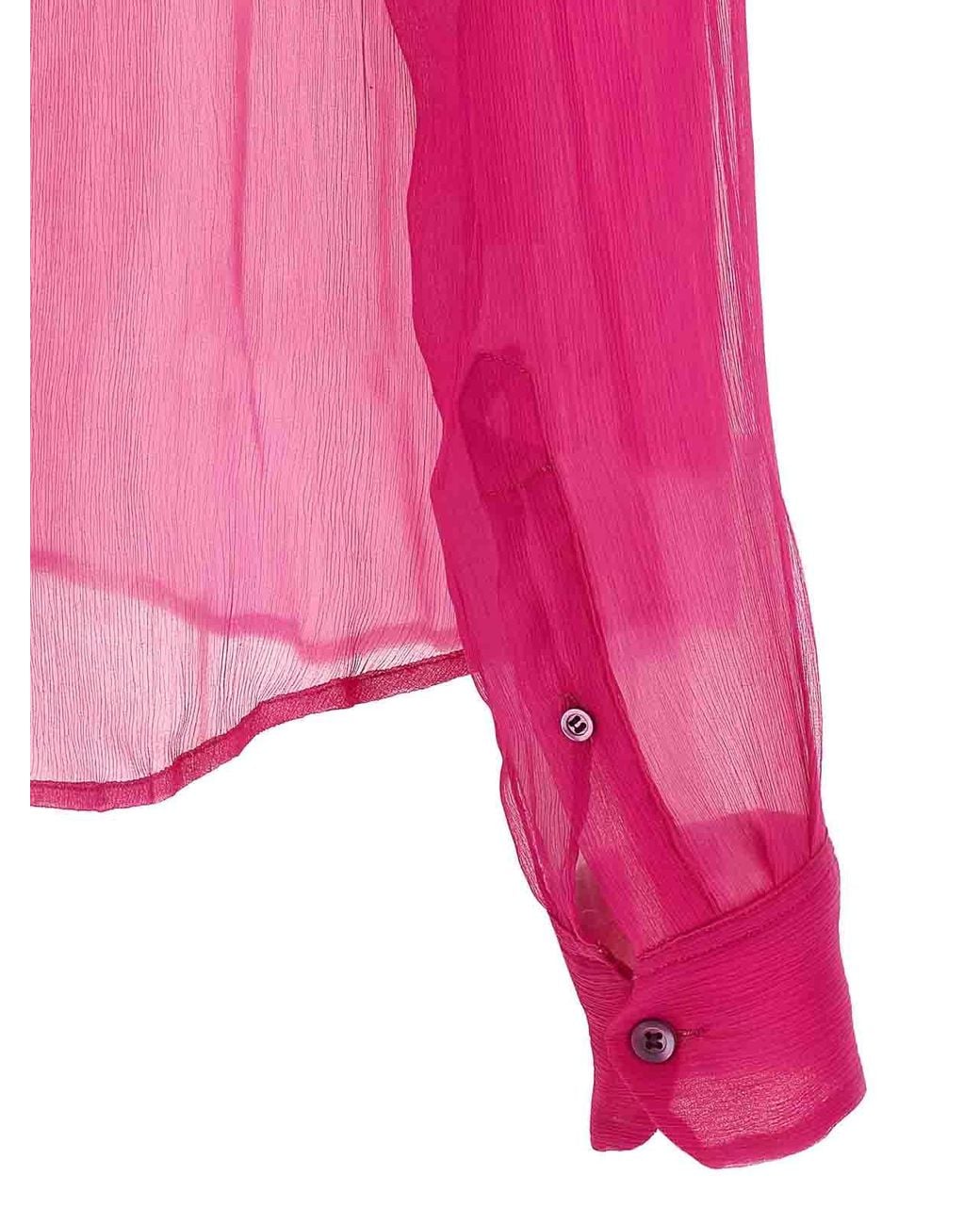 Dries Van Noten Pink Cloudy' Shirt
