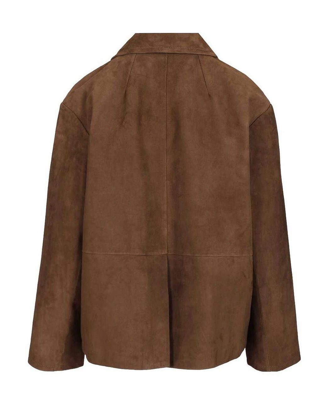 Max Mara Brown Suede Jacket