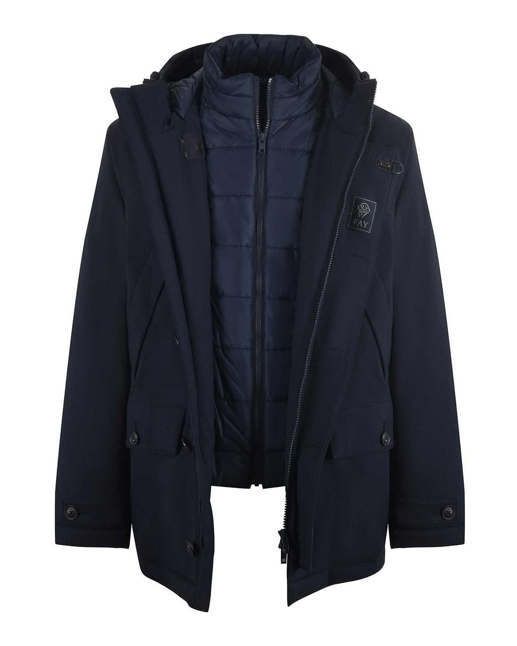 Fay Blue Jacket for men