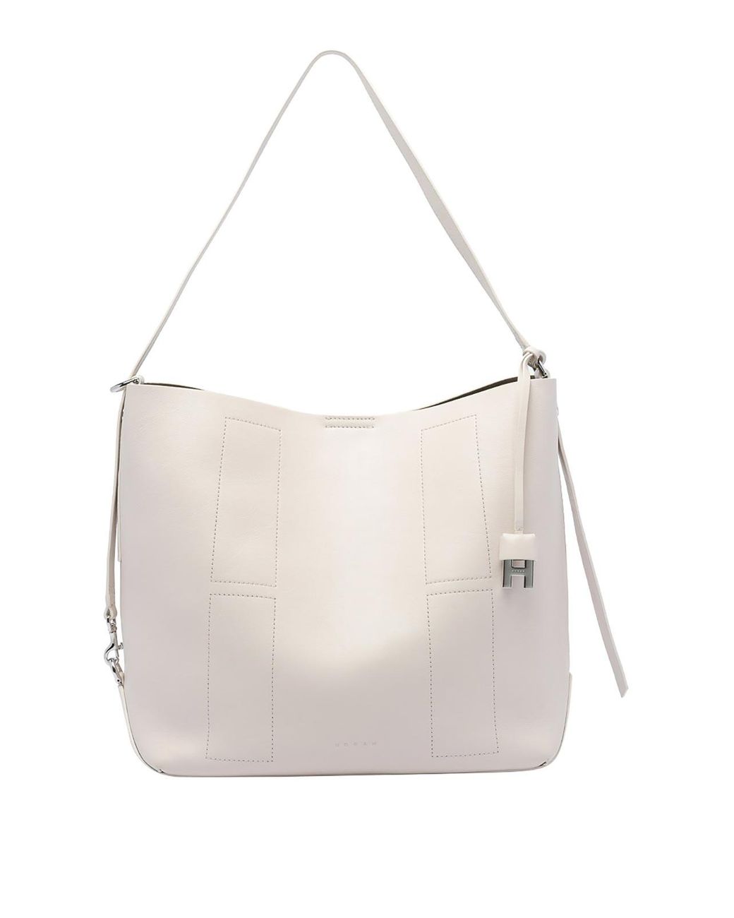 Hogan White Medium Hocket Hobo Bag