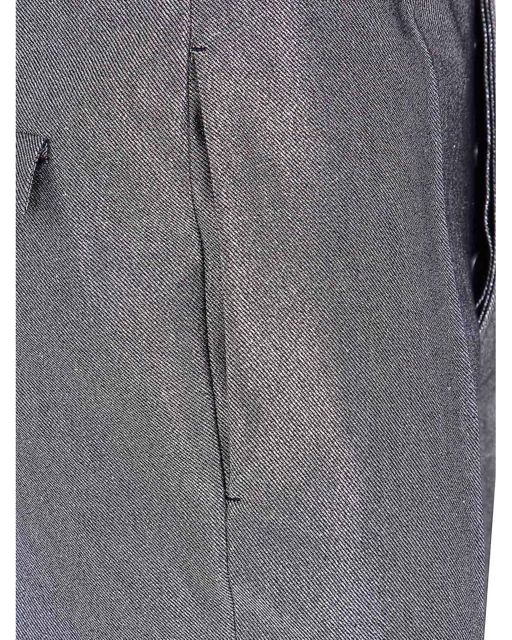 SAPIO Gray Crop Fitted Denim