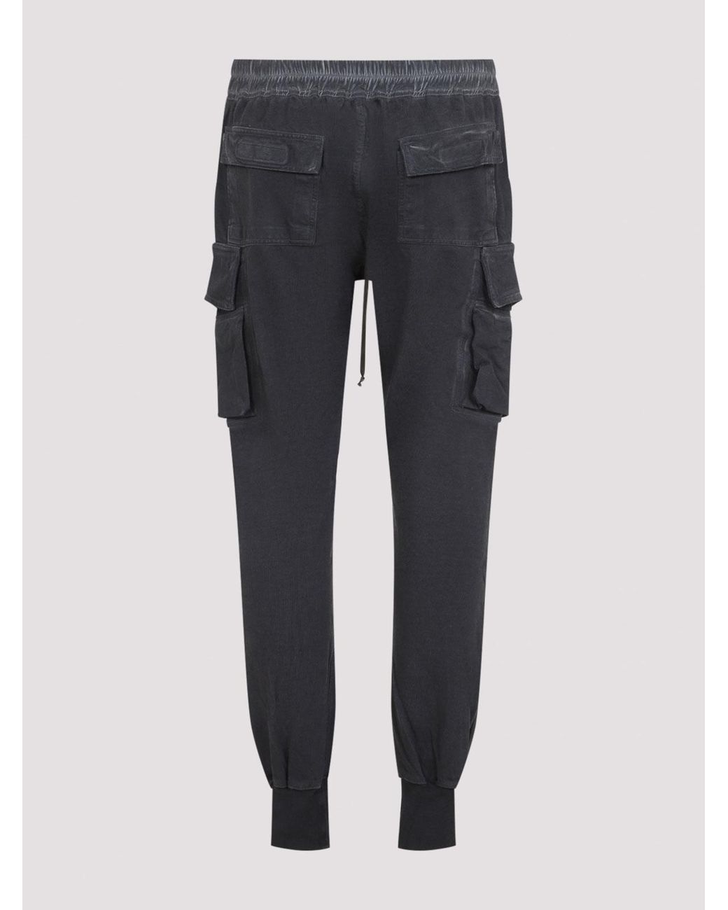 Rick Owens Blue Drkshdw Mastodon Cut Pants for men
