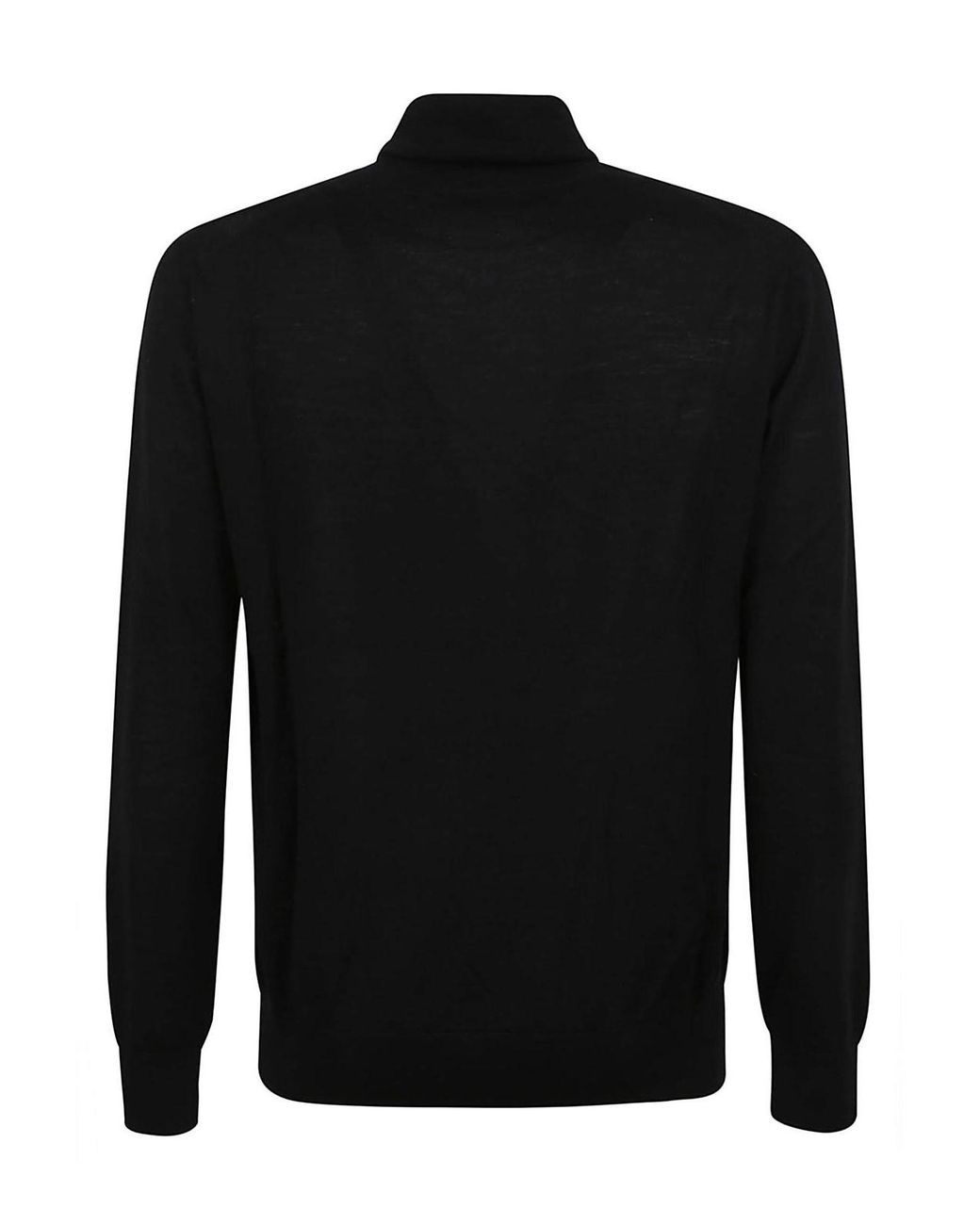 Ballantyne Black T Neck Pullover for men