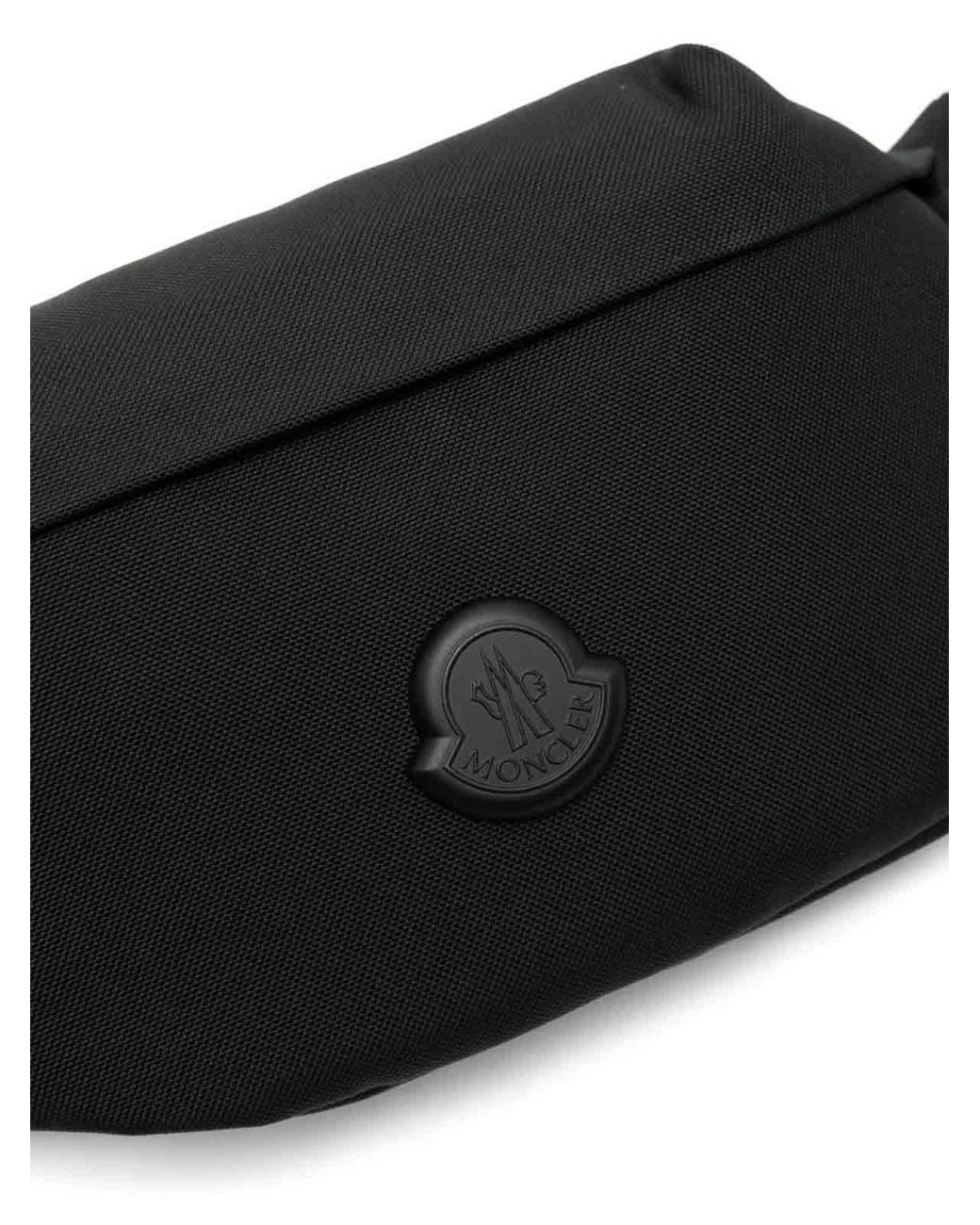 Moncler Black Durance Small Belt Bag for men
