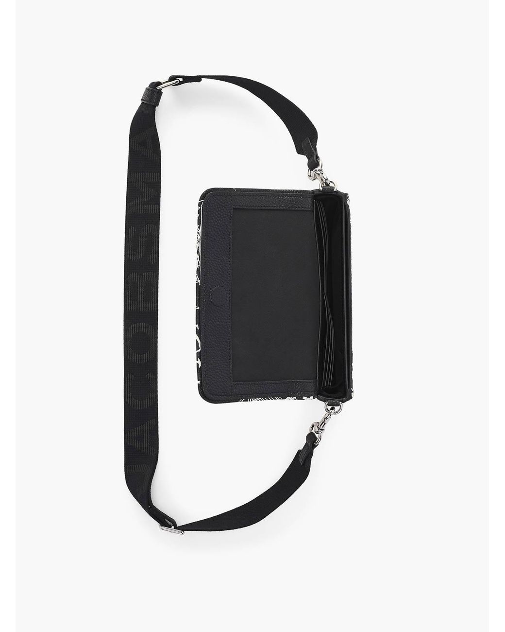 Marc Jacobs White The Mini Bag Scribble Punk