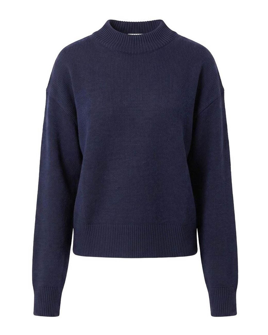 Pinko Blue Sparta Sweater With Back Design