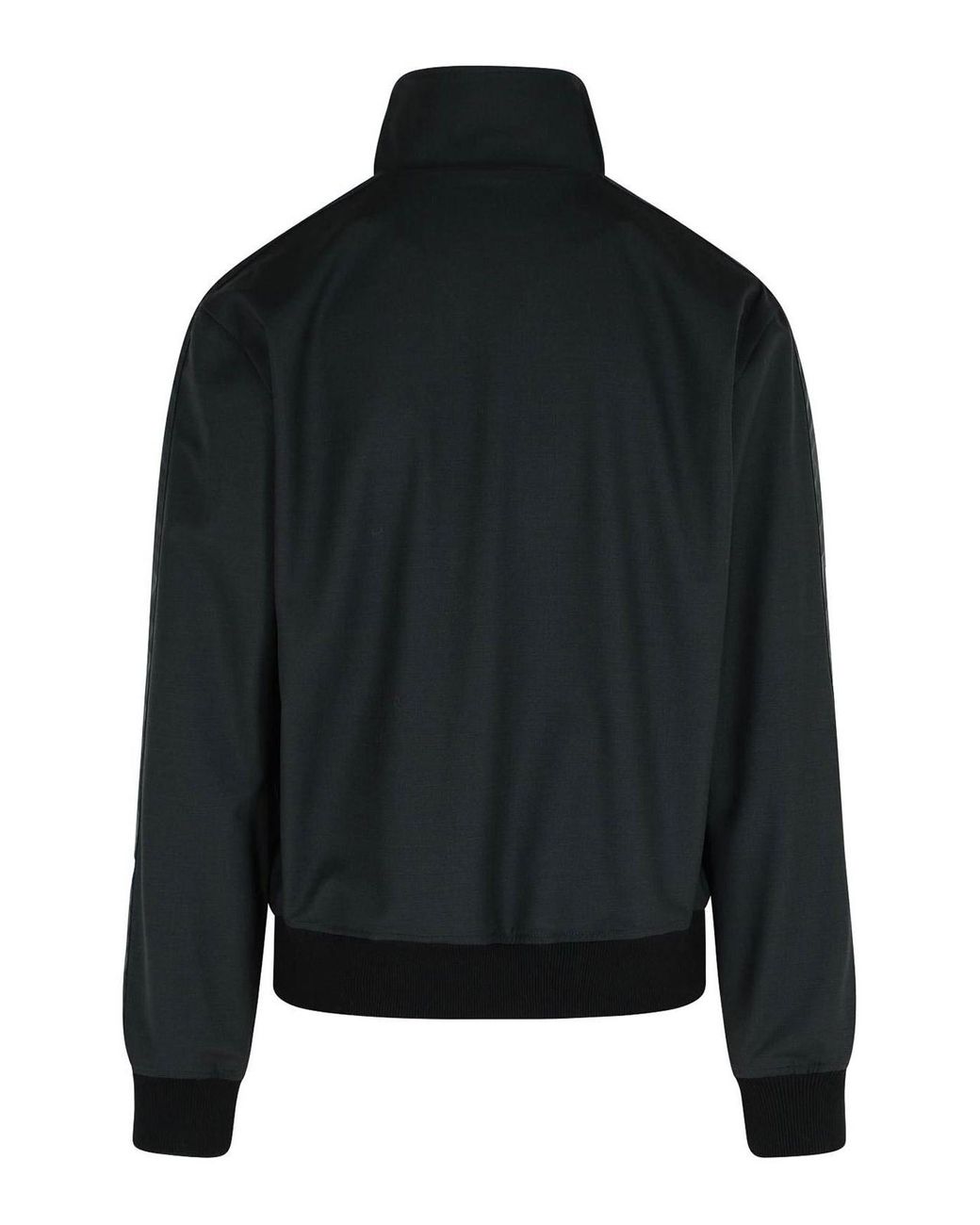 Dolce & Gabbana Black Wool Blend Jacket for men