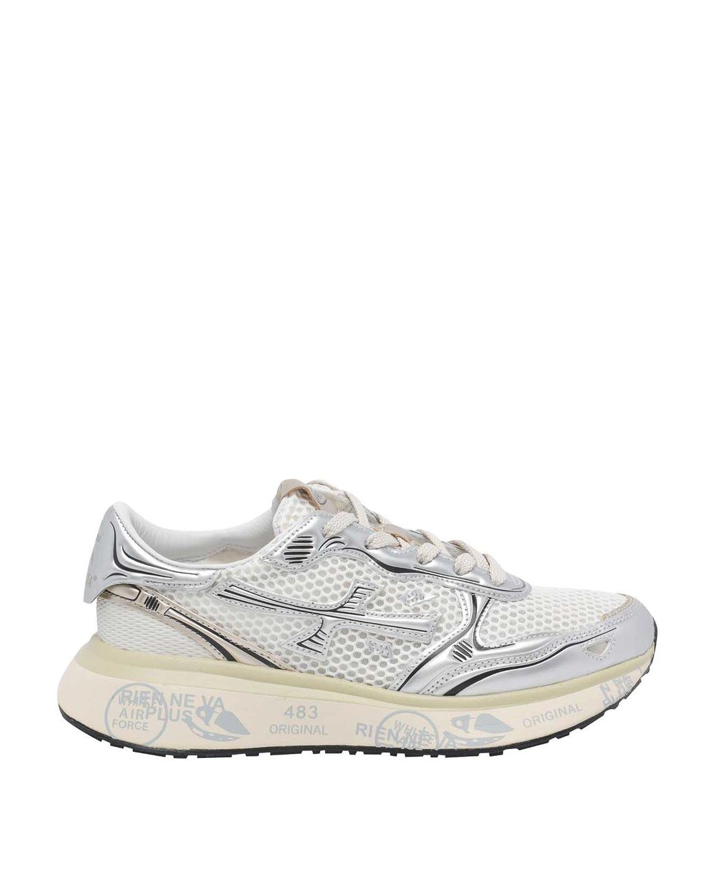 Premiata White Lauryn Sneakers