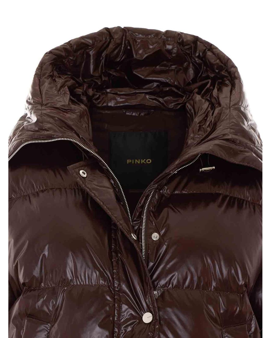 Mulberry Brown Impasto Down Jacket