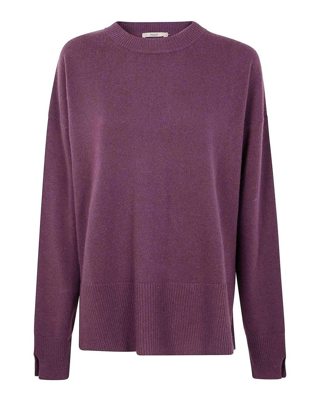 Suéter Cuello Redondo Nuur de color Purple