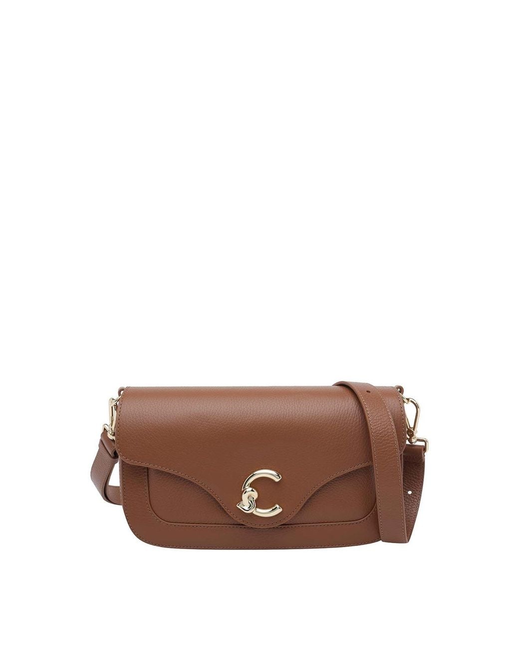Coccinelle Brown C-Me Medium Shoulder Bag